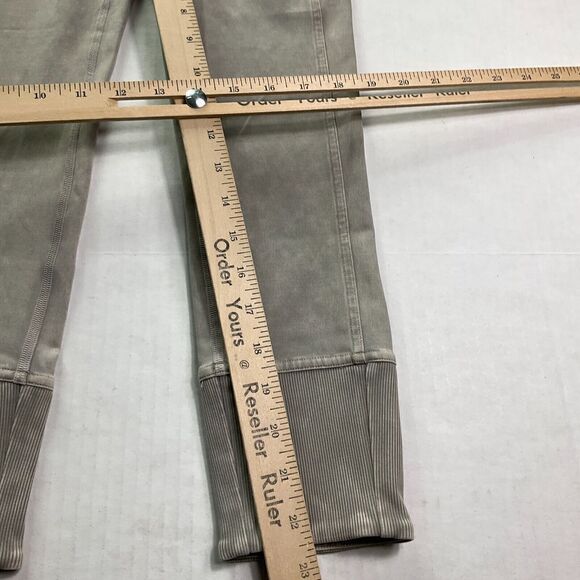 Lululemon Womens Cropped Wunder Under Leggings Gray Performance Pull On Size 2 - Picture 5 of 12